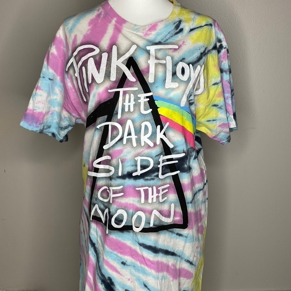 Pink Floyd tye dye dark side of the moon unisex T-shirt